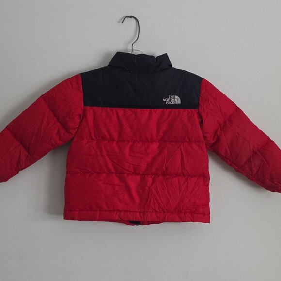 THE NORTH FACE | Puffer Down 550 Jacket Red  Boys Size 3T - Picture 2 of 5